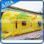 China Wholesale Portable Water Curtain Spray Booth / Inflatable Garage Paintbooth Workshop
