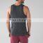 Wholesale men quick dry training stringer tank top jogging gym tank top