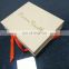 Handmade apparel cream paper box clothes packaging supplies for gift clothes packaging