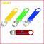 Personalized Hand Held Rubber Coated Stainless Steel Bottle Opener