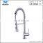 Chrome finish dual sprayer kitchen faucet pull out kitchen taps