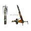 25m 150kg telecom monopole tower pneumatic air operated elevating mast