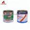 Thickness 0.22-0.25mm round chemical tin can with metal cover