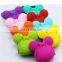 New Cute Women Bag Mickey Mouse Big Ear Bow Coin Bags Silicone Wallets