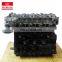ISUZU excavator engine block 4JJ1 long block with 4cylinder