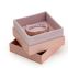 Factory sale jewelry bracelet packaging box pink simple and the carton gift box can be customized