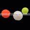 Low price funny cute dog chew toy colorful luminous ball for pet dog teeth cleaning