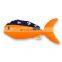Cute pet toy dog chew plush simulation animals fish for pet playing