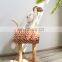 Cute animal shape giraffe cat climbing frame cat tree house with scratching pole cat nest