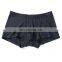 No Ride-up Men's Underwear Boxer Briefs Wider Waistband Nylon Spandex Mid-waist Seamless Underwear Men