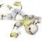 HQP-WJ101 HongQiang Pet Plush Toy Dog Squeaky Cotton and Linen Checked Cloth Pet Chew Toy