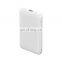 New special dual-port Mini 5000mAh portable power bank with built-in charging cable