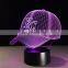 3D Illusion LED Night Light Colorful Hologram 3D Desk Lamp for Home Decor Gifs