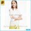 New style wholesale cheap summer lady casual plain white shirt for women
