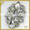 2016 Luxurious Style Clear Crystal wedding dress Brooch FB058