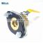 BWVA US Standard rotary flange ball valve with gasket