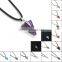 Semi Precious Gemstone Triangle Pendant from China Supplier