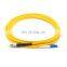 LC FC UPC Simplex Single mode G652D Optical Fiber Patch cord Fiber Jumper FTTH 2.0mm/3.0mm lc-fc fiber patch cord