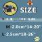 Blue and yellow dog collar simple design outdoor walking dog collar factor price