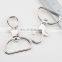 Wholesale zinc alloy metal Wrist lanyard accessories swivel snap hook