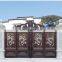 Factory price customized courtyard entrance door Aluminum garden gate driveway sliding gate