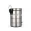 Household Office  Smart Waste Bin Foot Pedal Trash Bin Strainless steel Trash Can