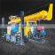 crawler base water well drilling rig machine driven by diesel engine with 300m drilling depth pneumatic DTH