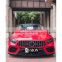 Front and Rear bumper assembly for Mercedes benz CLS C257 upgrade to GT63s AMG style body kit with grille rear lip tip exhaust