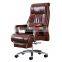 Office chair 200kg home office furniture brown boss manager vintage leather revolving swivel executive massage office chairs