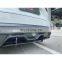 Military Quality Hot Sale Style 100% Dry Carbon Fiber Material Rear Bumper Diffuser For Porsche Cayenne 9Y0