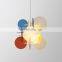 Modern Luxury Living Room Decorative Ceiling Pendant Light Round Acrylic LED Indoor Decoration Chandelier