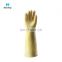 Factory Wholesale Non-slip Waterproof Oil Resistant Household Cleaning Protective Natural Rubber Wrinkle Glove For Adult
