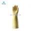 Factory Wholesale Non-slip Waterproof Oil Resistant Household Cleaning Protective Natural Rubber Wrinkle Glove For Adult