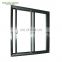 yantai feilong residential slide windows black aluminium frames sliding window aluminum double glazed sliding window