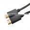 High Speed Black Support 3D Gold Plated PVC Certified 8K HDMI Cable 8K 2.1 3M 2M 1M