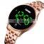 Top good quality fashion Skmei 1579 business led touch watch stainless steel 30m water resister men wristwatches