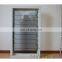 aluminum profile manual open frosted glass shutter window