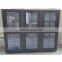Hot selling Sash window upvc frame  aluminum frame  single double top hung windows single double glazed