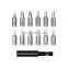 Cheap new durable 12Pcs S2 Screw Bits 3.6V 2000mah electric screwdriver  with the competitive price