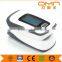 Finger pulse oximeter readings
