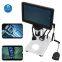 12MP DM9 HD 7 inch screen 1200x USB Digital Microscope