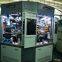 Automatic 3 color cylindrical Plastic PP PET HDPE glass round oval square bottle silk screen printing printer equipment