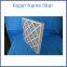 Paper frame initial effect filter Paper frame air filter screen