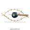 Fancy wall clock Eye Clock design wooden decorative wall clock                        
                                                Quality Choice