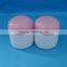 Empty wholesale plstic cosmetic jar container/ 100ml white empty plastic cream bottle with lid
