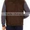 Fashion Wholesale Winter Mens Suede Vest