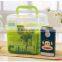 Plastic storage box with lid for kid