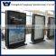 Outdoor advertising free standing stainless steel light box