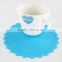 Hot Sale Amazon Silicone Cup Holders/Silicone Mat/Coaster/Silicone Cup Pad