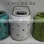 porcelain lantern with solar light